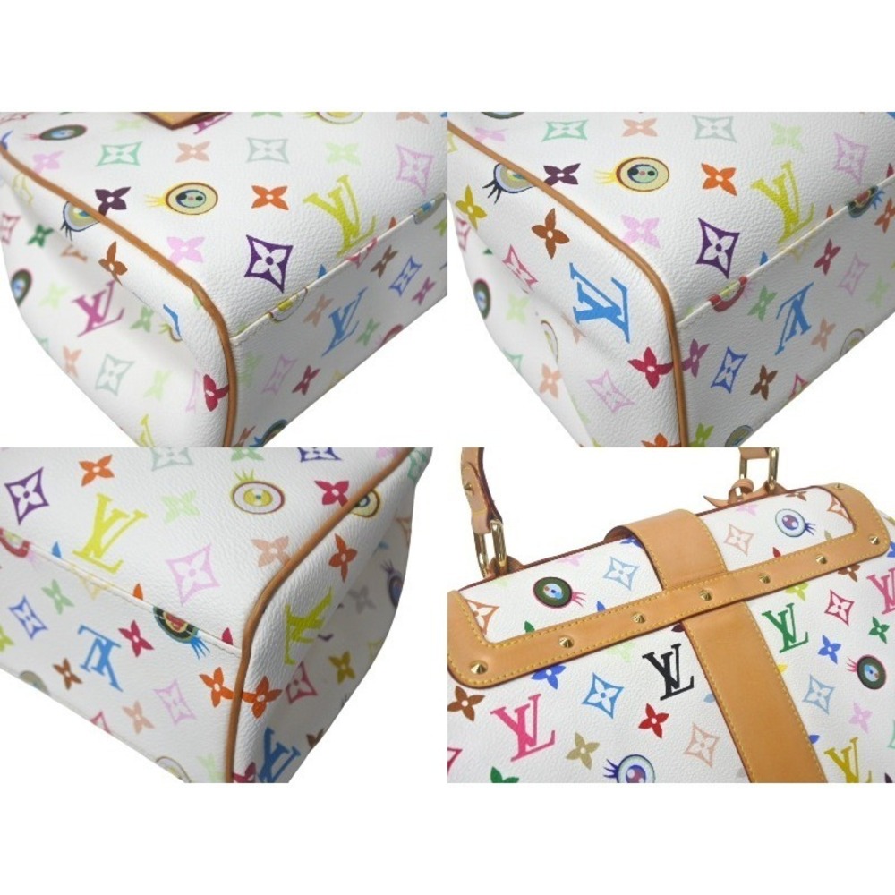 Louis Vuitton EYE Multicolore LOVE Handbag Retro MONOGRAM Sac - Picture 6 of 9